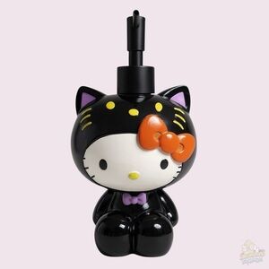 Hello Kitty Black Cat Soap Dispenser – Halloween Decor​​